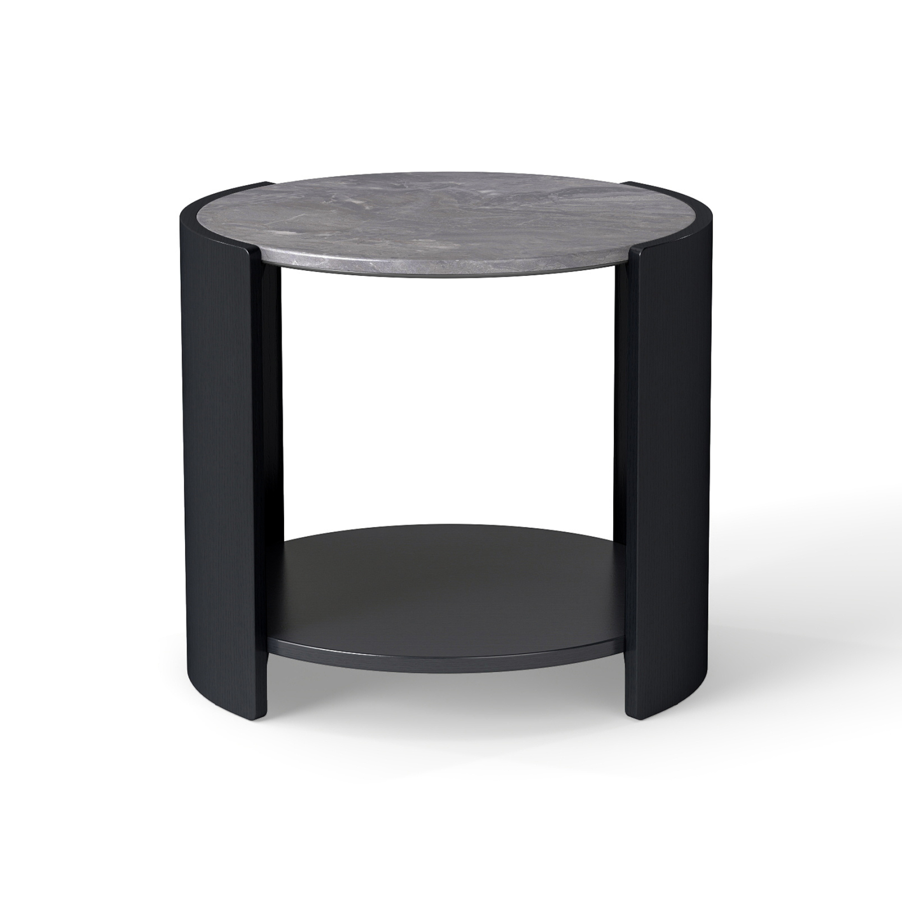 Gia Cultured Marble Side Table