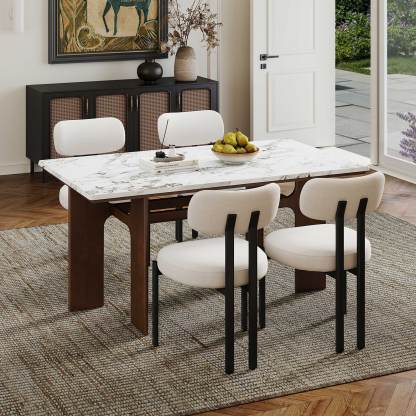 Alex 63'' Rectangle Dining Table Set
