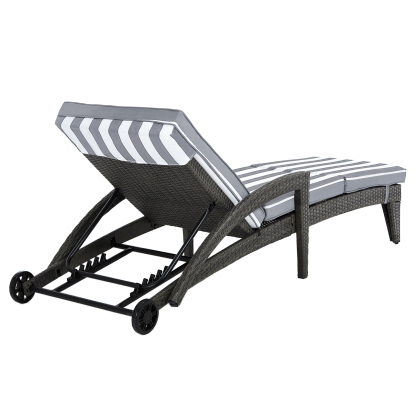 Brich Outdoor Chaise Lounge (Set of 2)