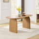 Birch Oval Dining Table Set