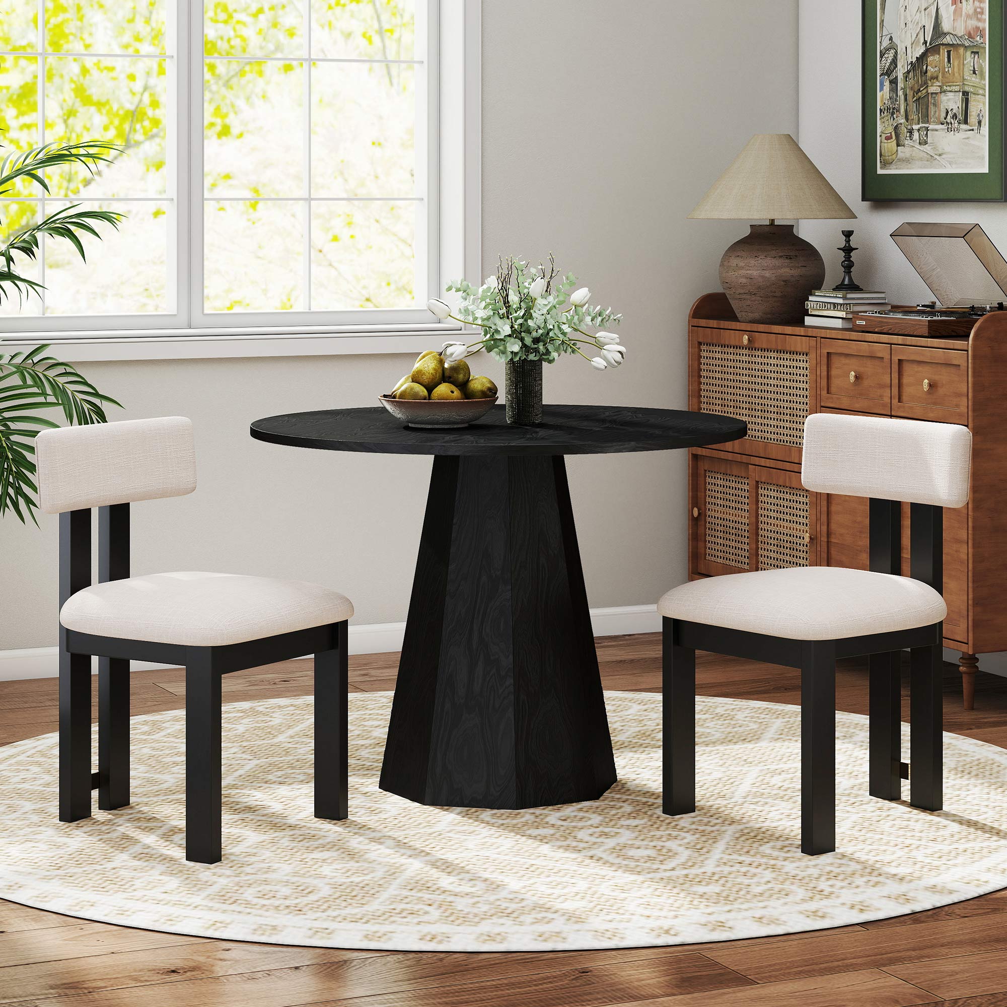 Clark 39" Round Dining Table Set