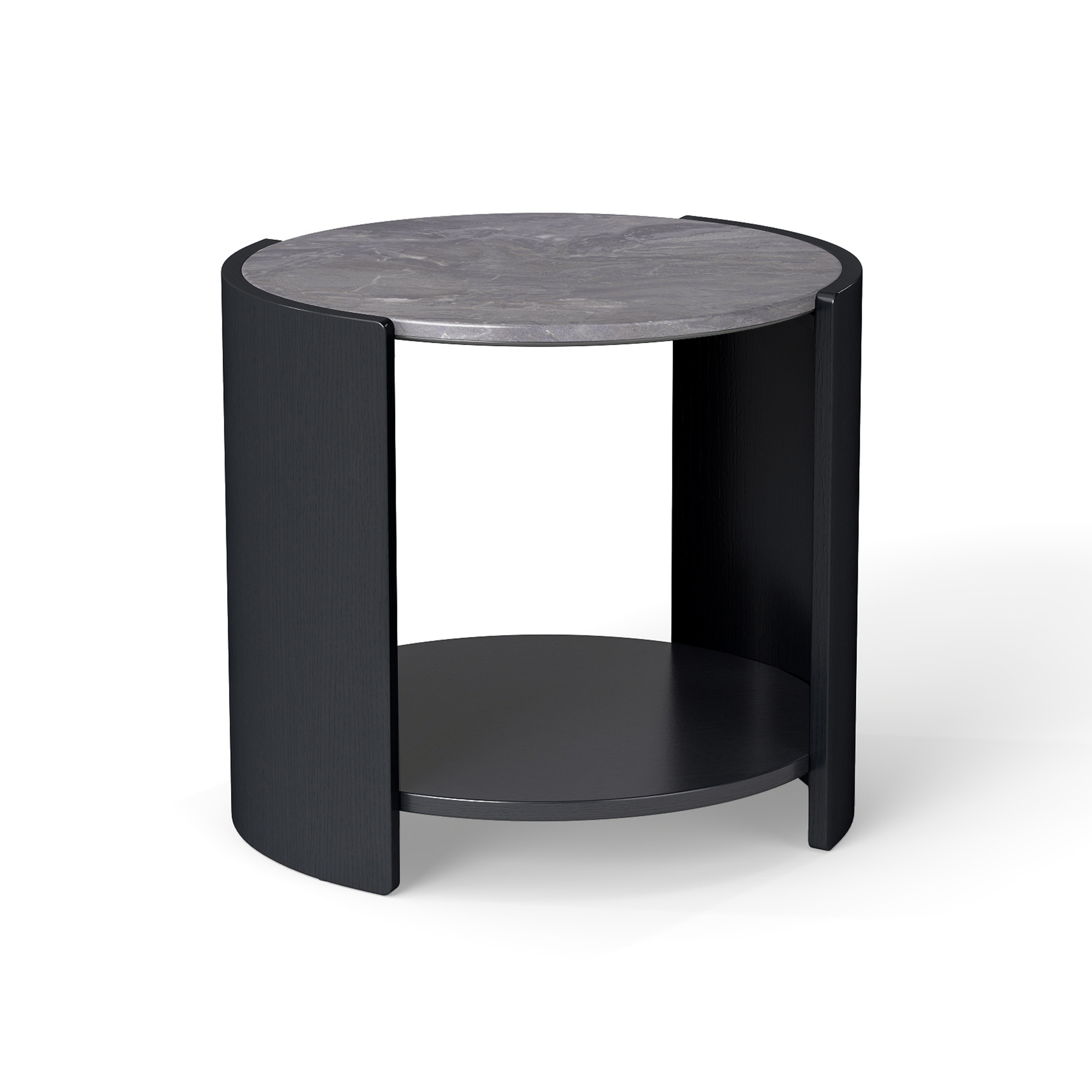 Gia Cultured Marble Side Table