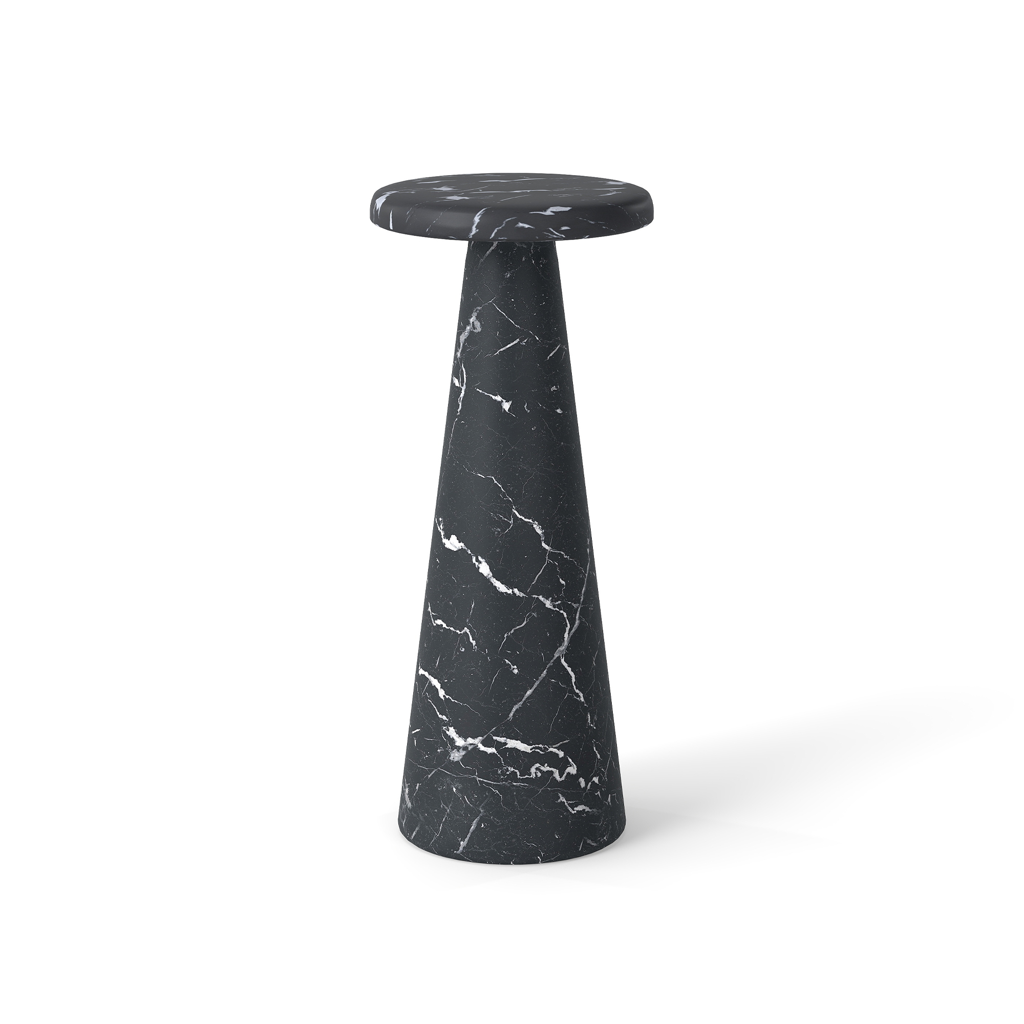 Lauren Cultured Marble Side Table
