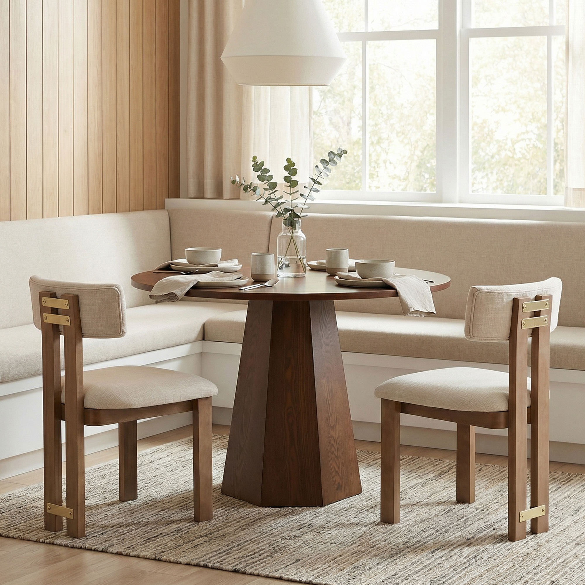 Clark Round Dining Table  39" 