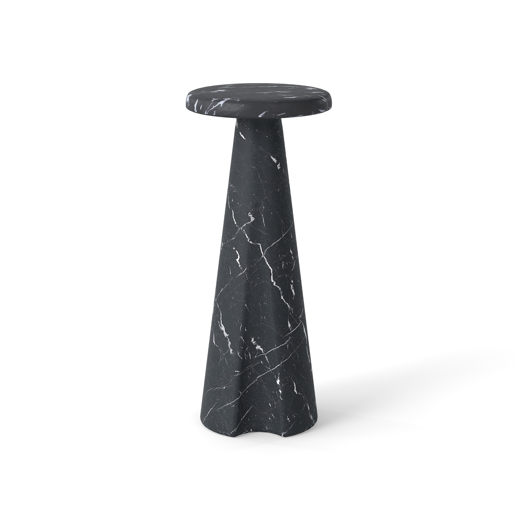 Lauren Cultured Marble Side Table