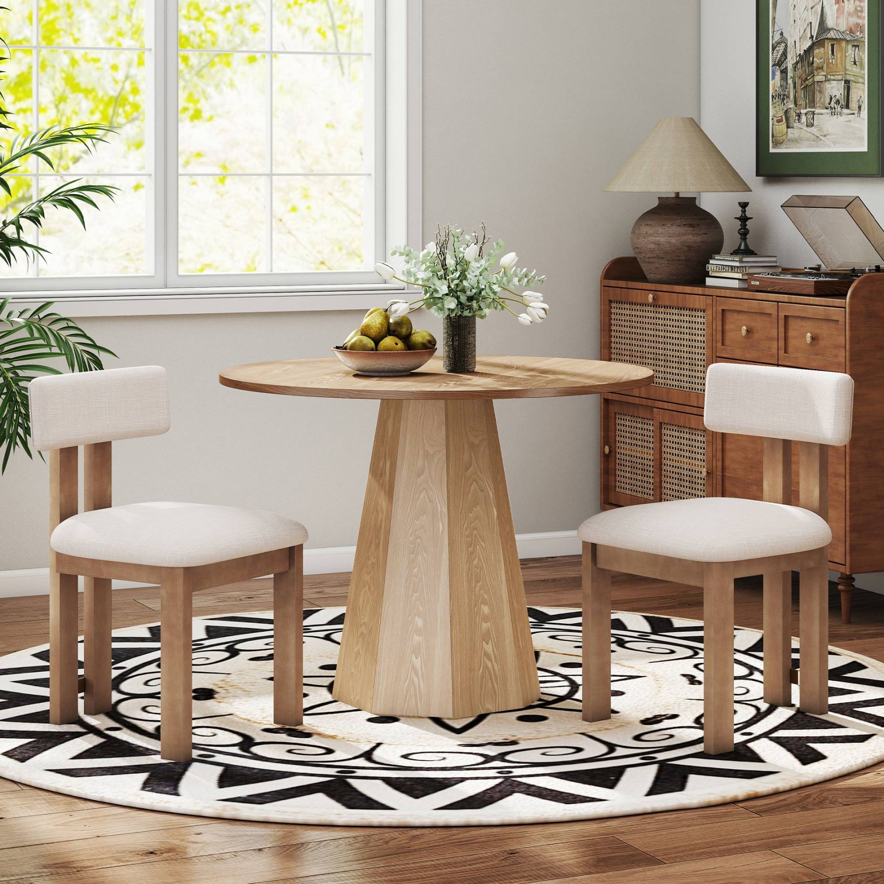 Clark 39" Round Dining Table Set