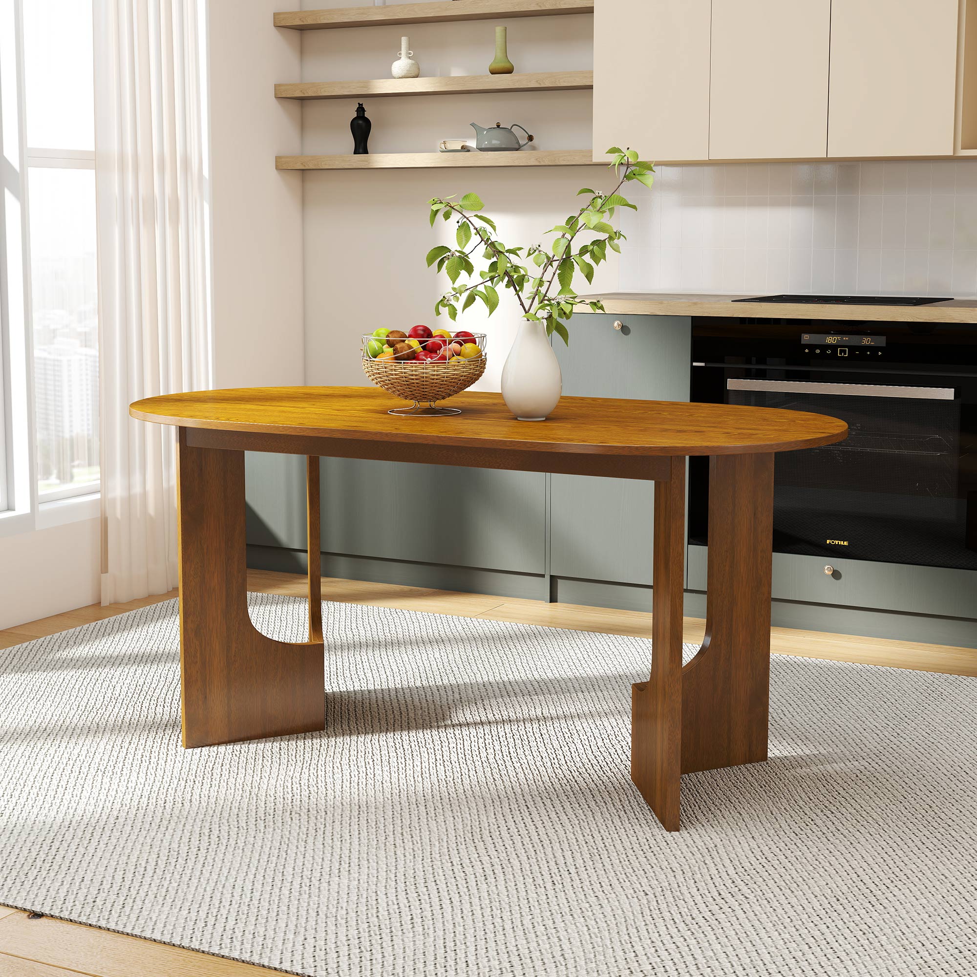 Robert 63'' Dining Table Set 