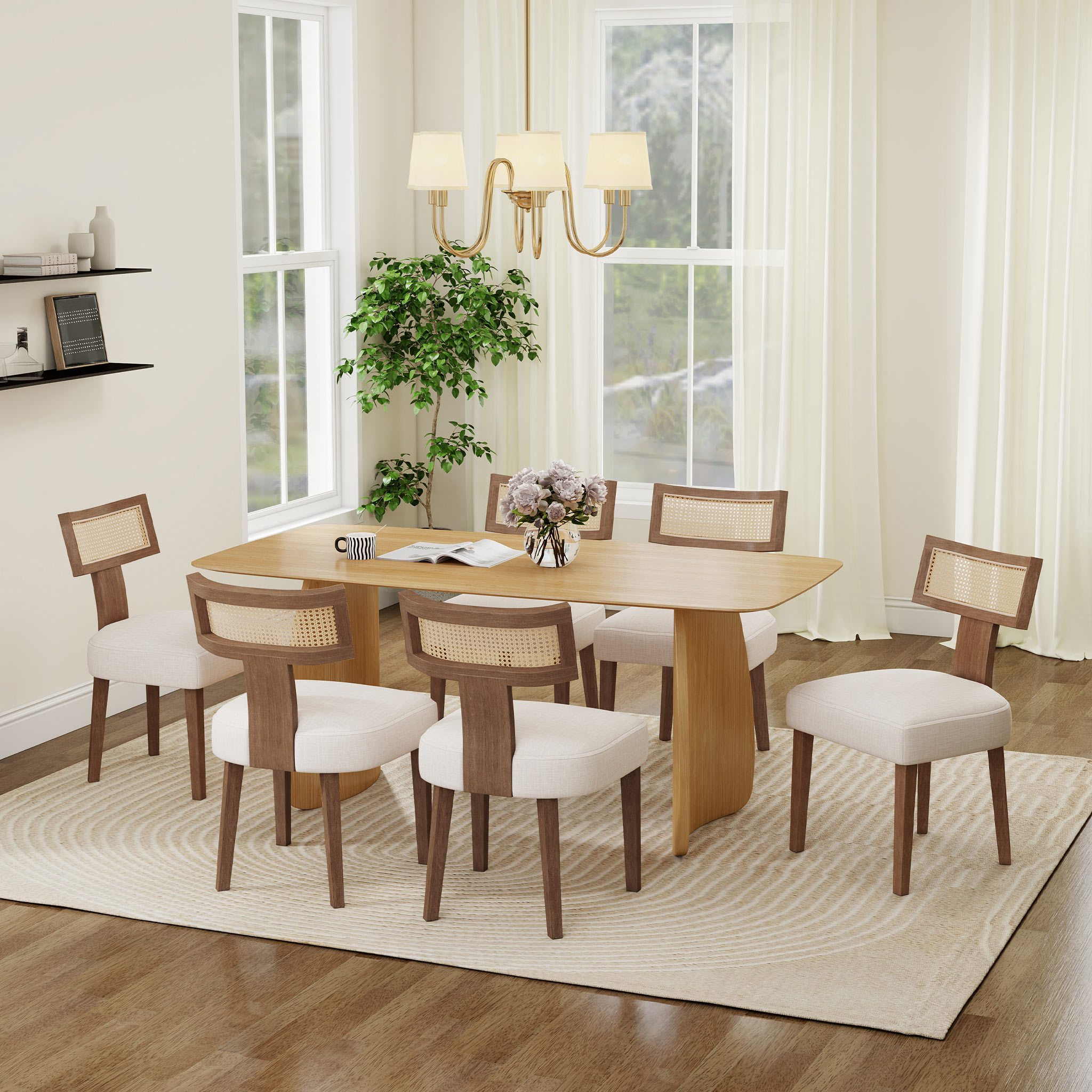 Nico Dining Table Set For 4-6