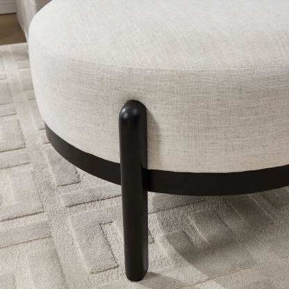 Carter Round Ottoman