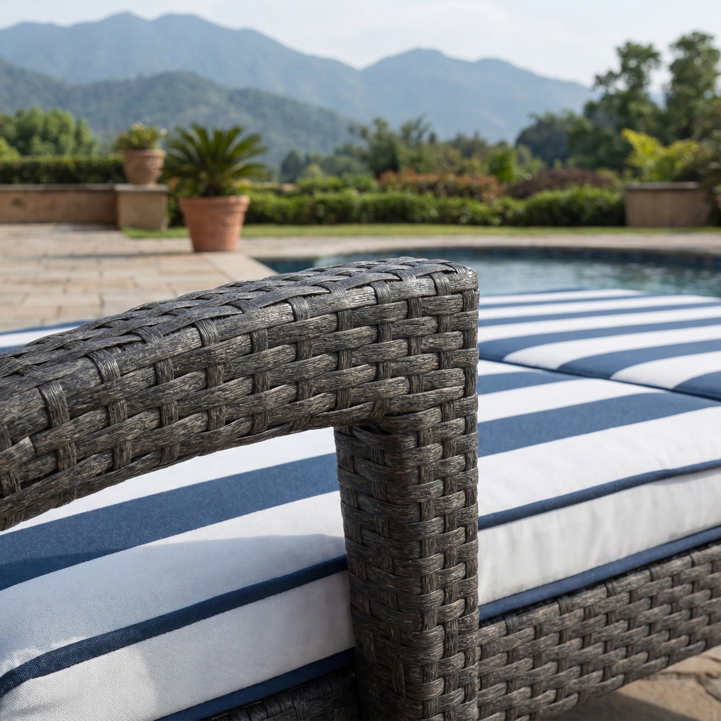Brich Outdoor Chaise Lounge (Set of 2)