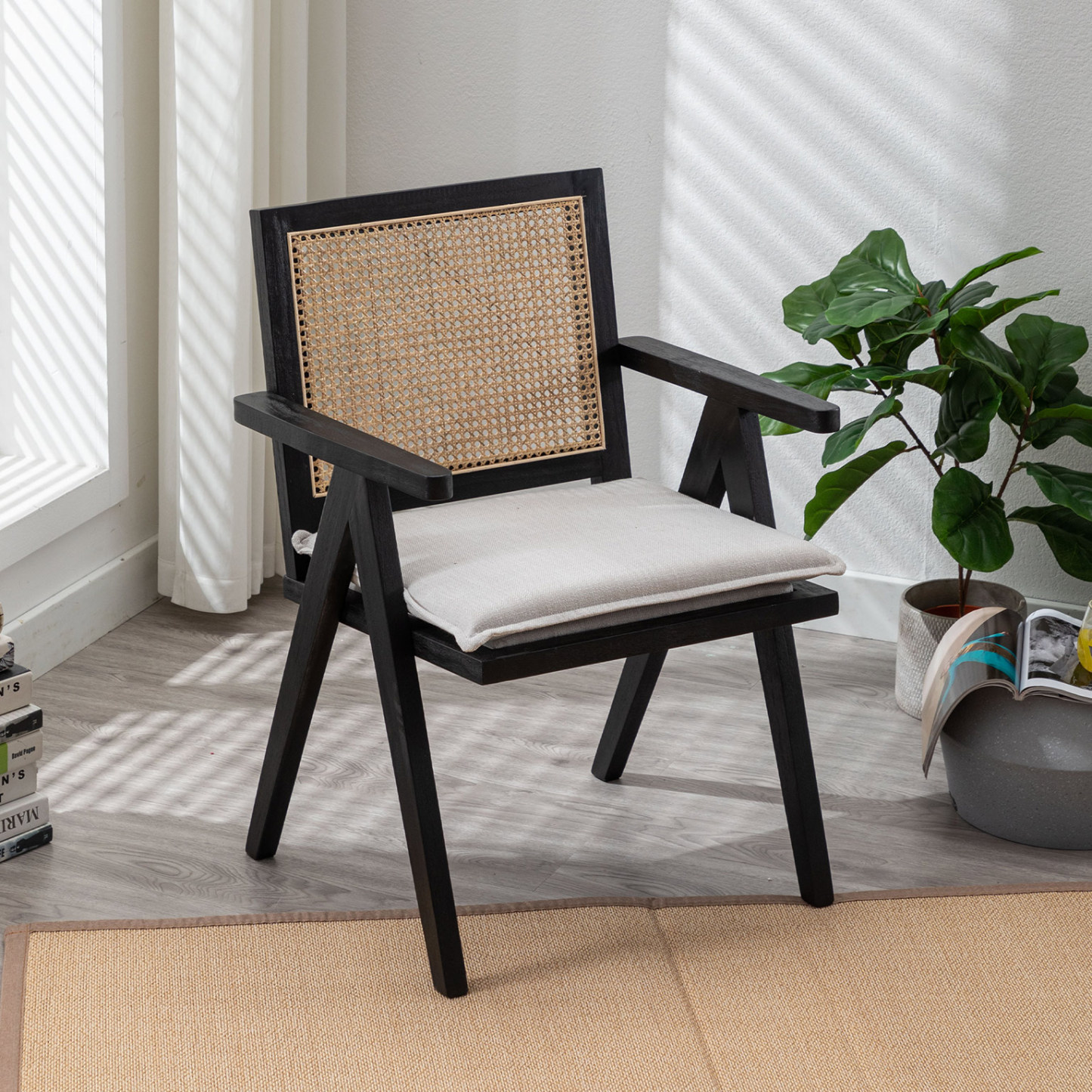 Cross Cane Armchair