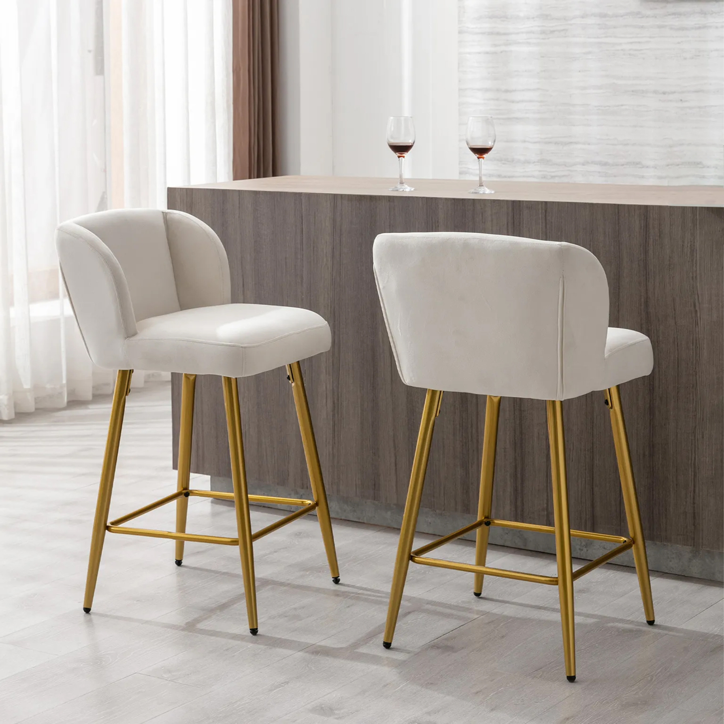Ember Counter & Bar Stools (Set of 2)