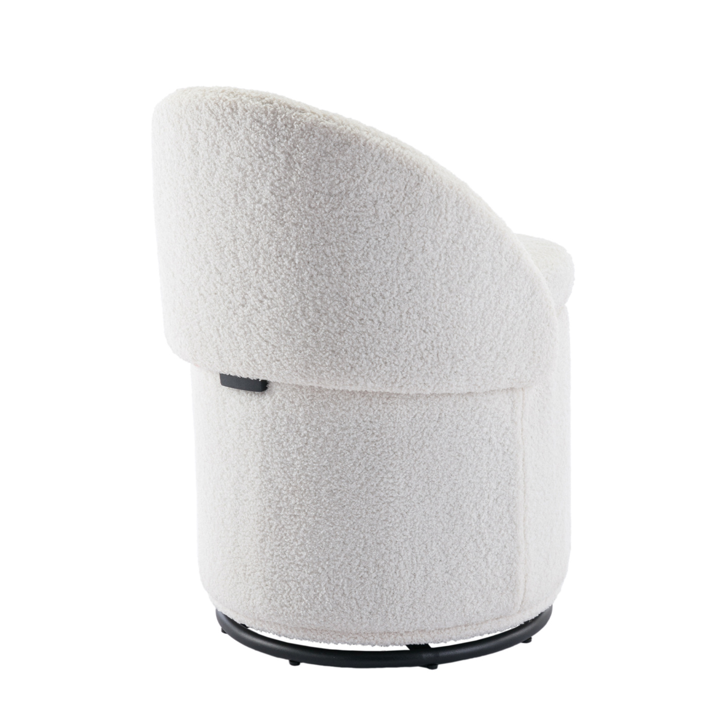 Round Storage Swivel Chair