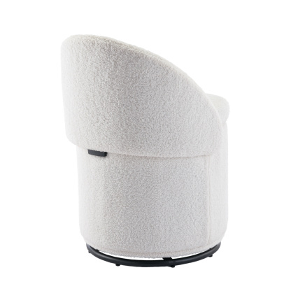 Round Storage Swivel Chair