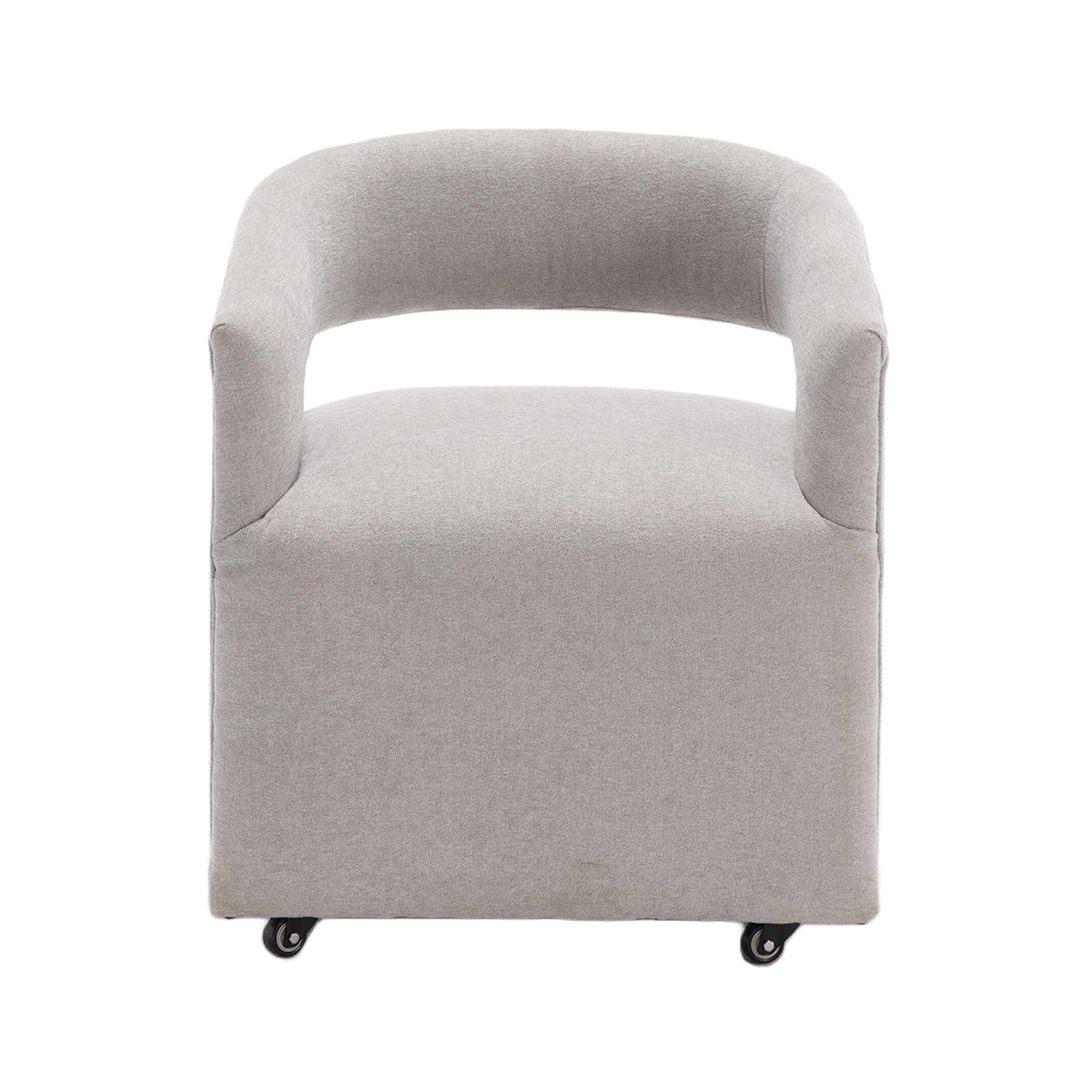 Barrel Rolling dining chair