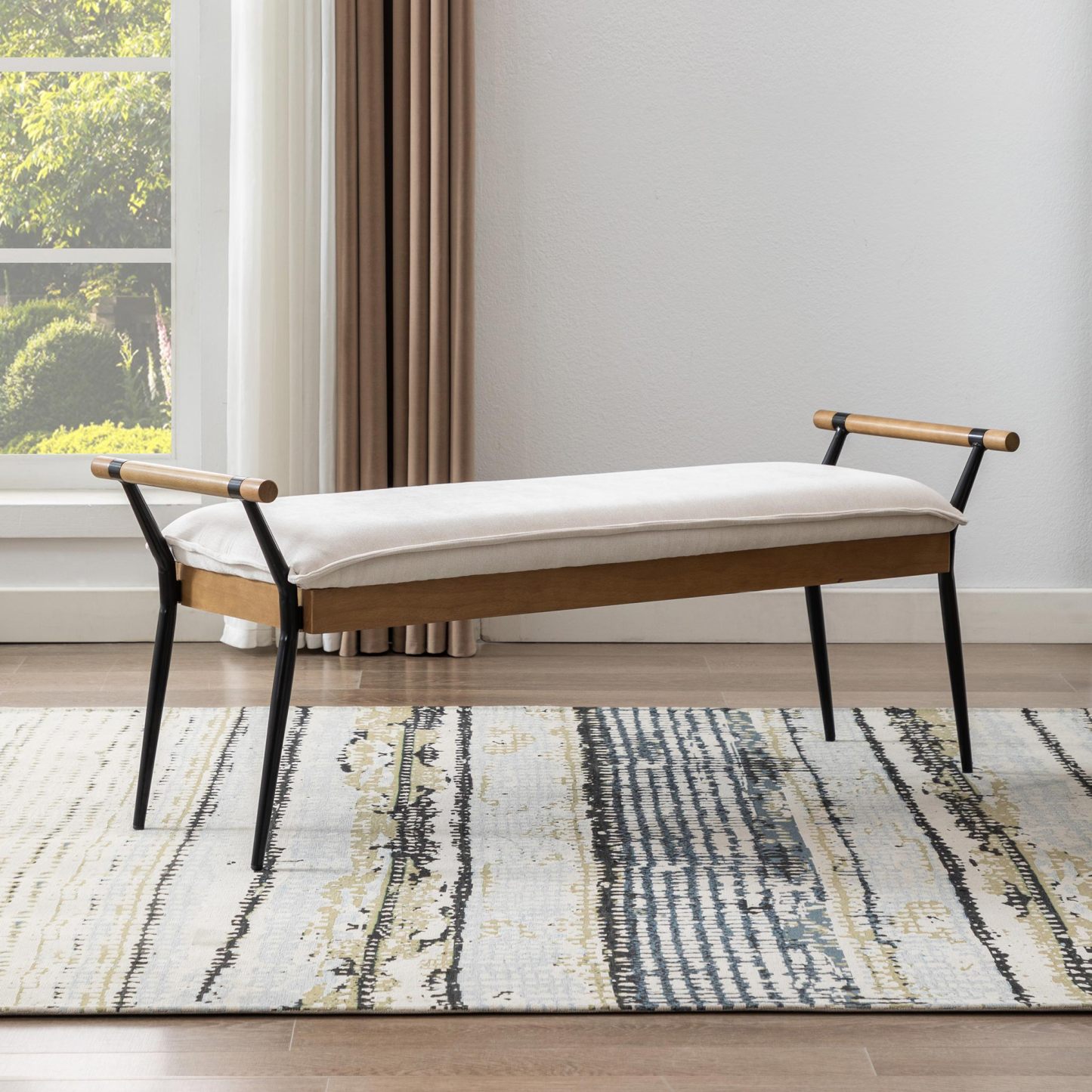 Alvin Upholstered Bench