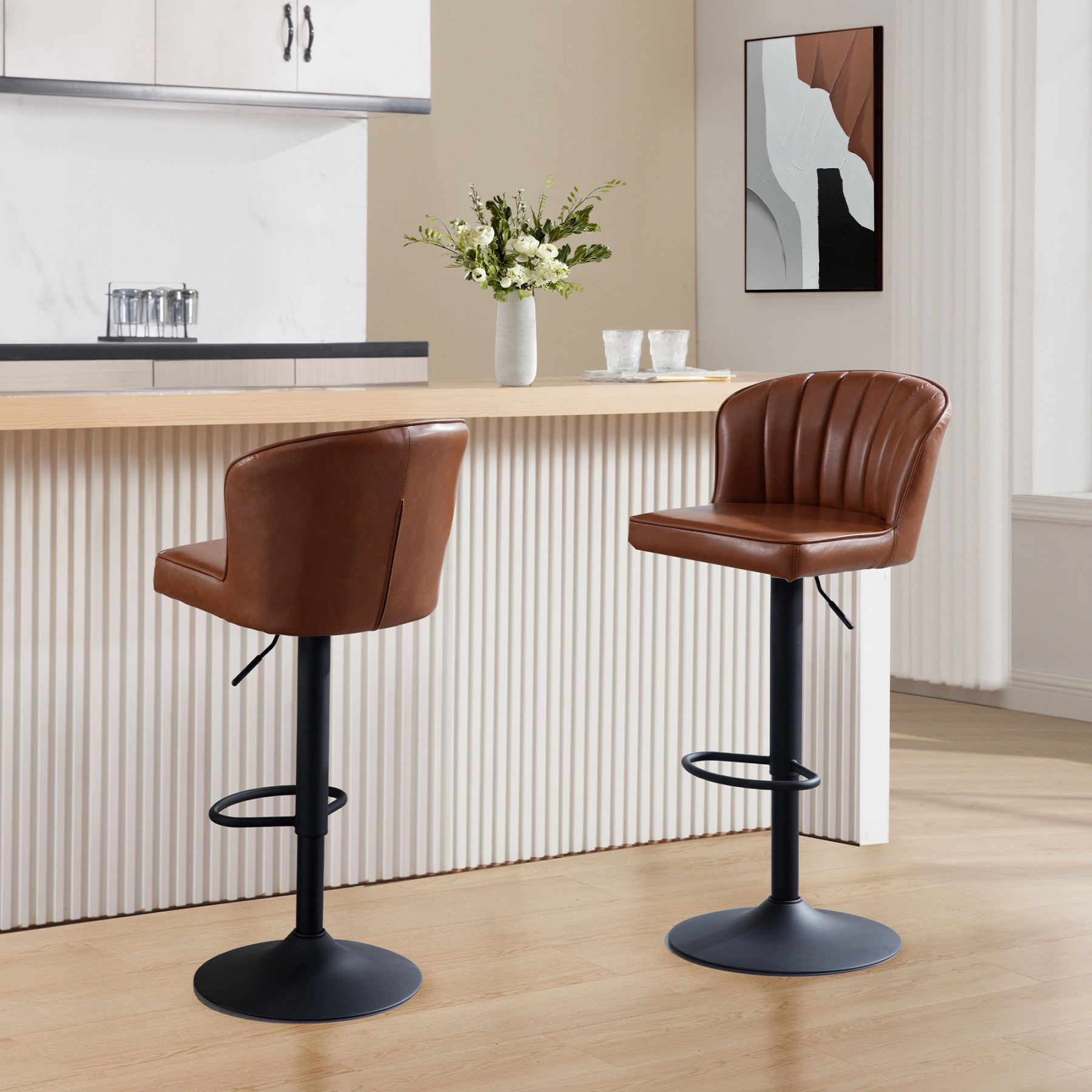 Cameo Adjustable Bar Stools (Set of 2)