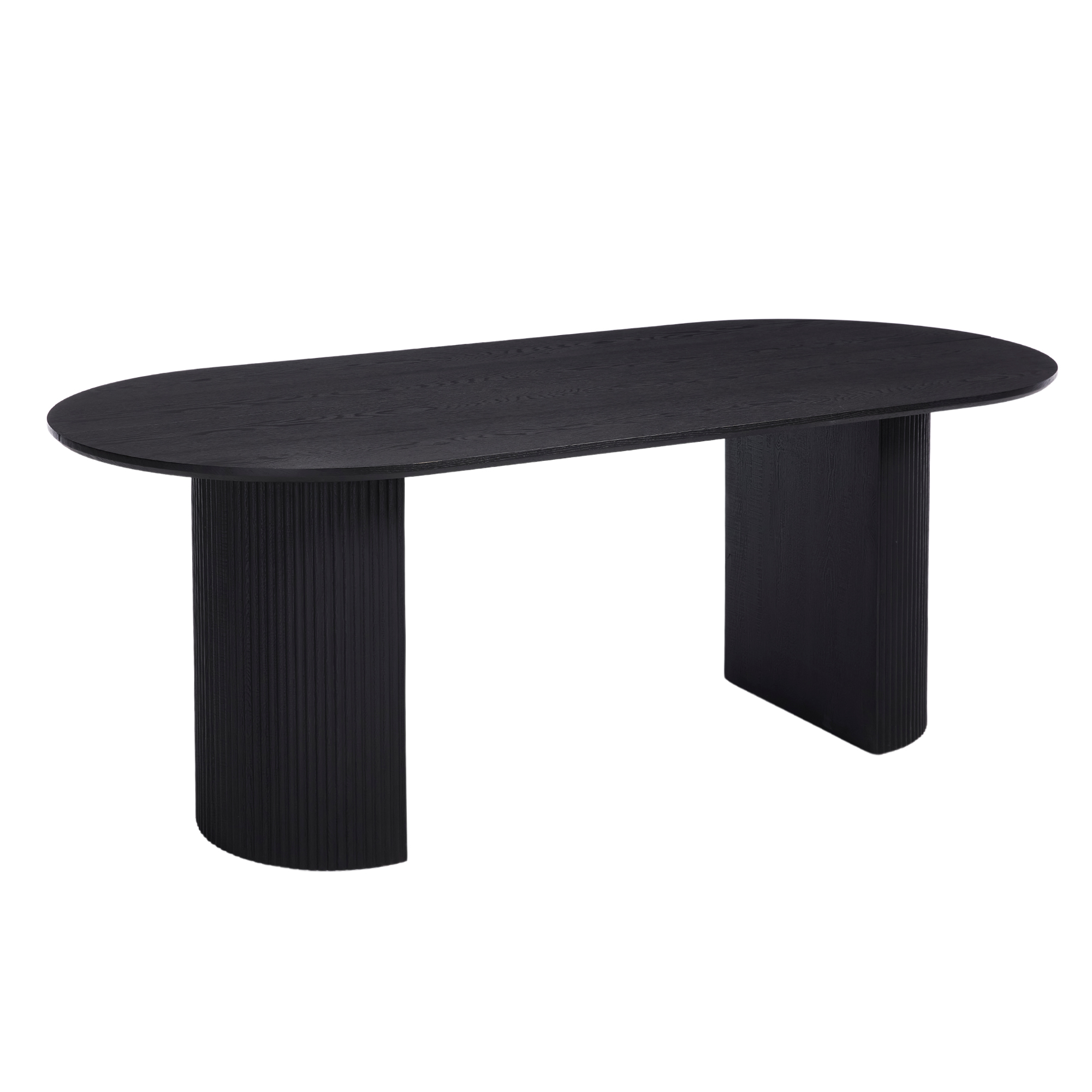 Mateo Oval Dining Table With Dove Chairs Set – DAYALANE