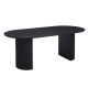 Mateo Oval Dining Table With Dove Chairs Set