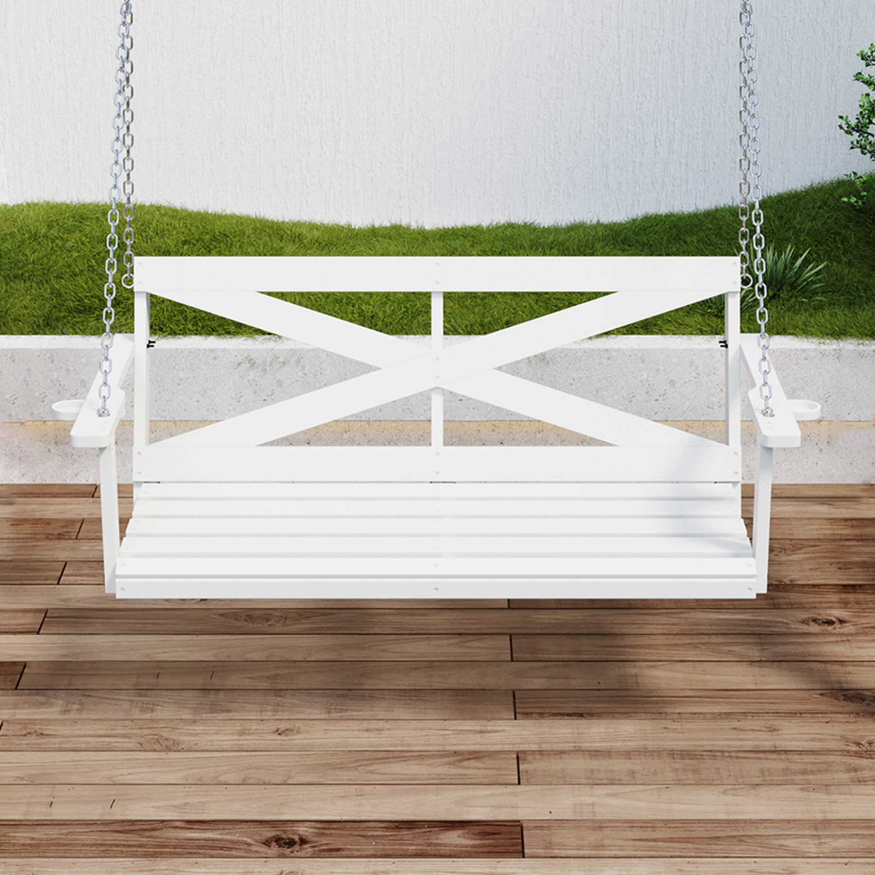 Folu Wood Outdoor Swing