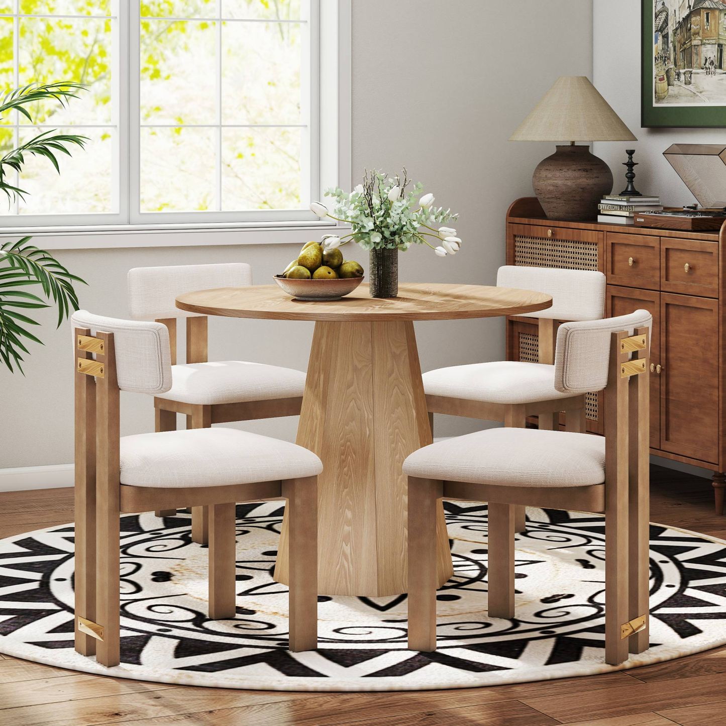 Clark 39" Round Dining Table Set