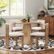 Clark Round Dining Table  39" 