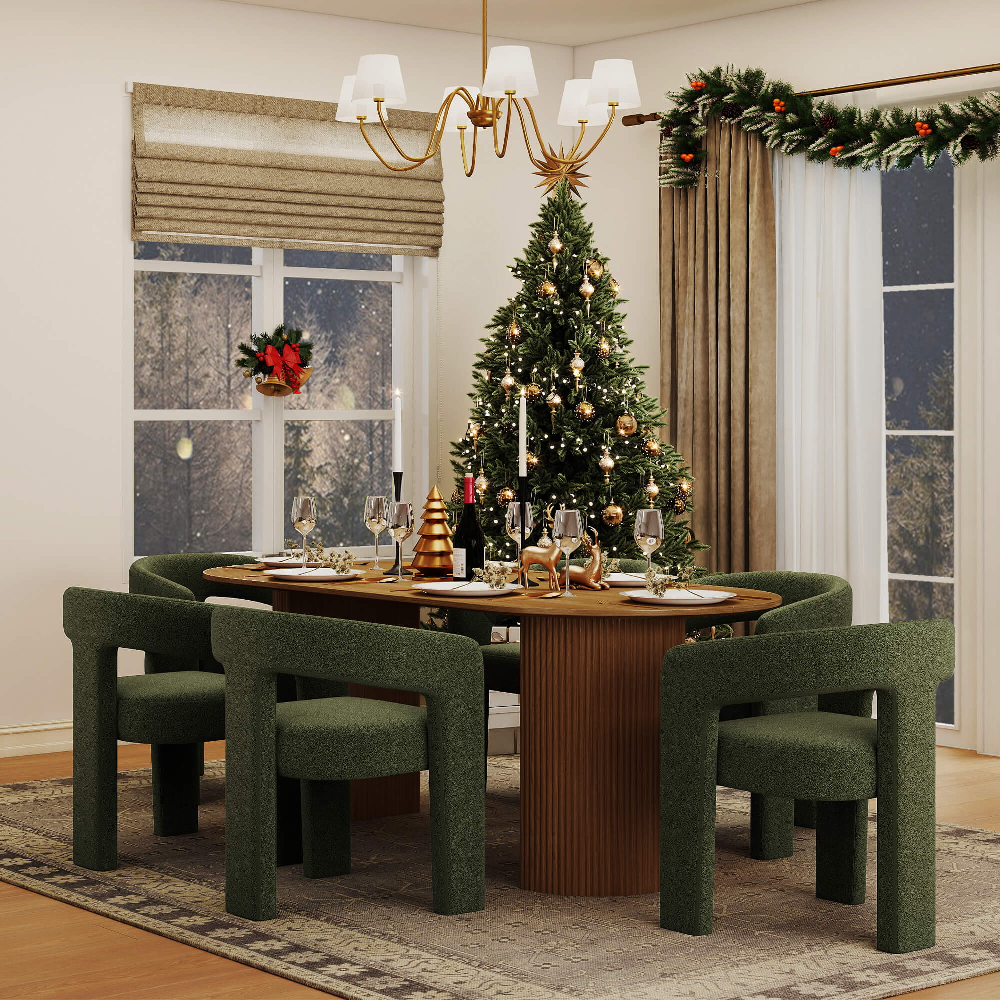 Modern Upholstered Dining Chairs