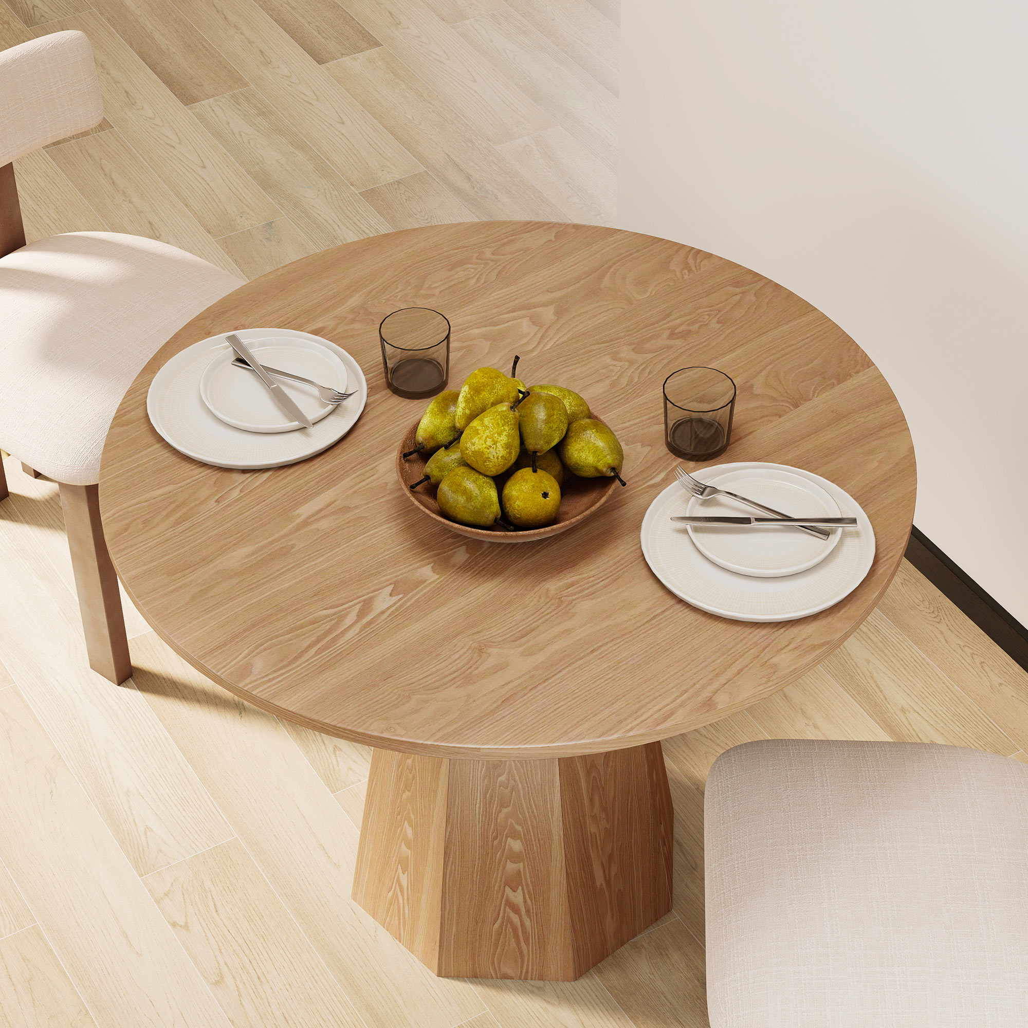 Clark 39" Round Dining Table Set