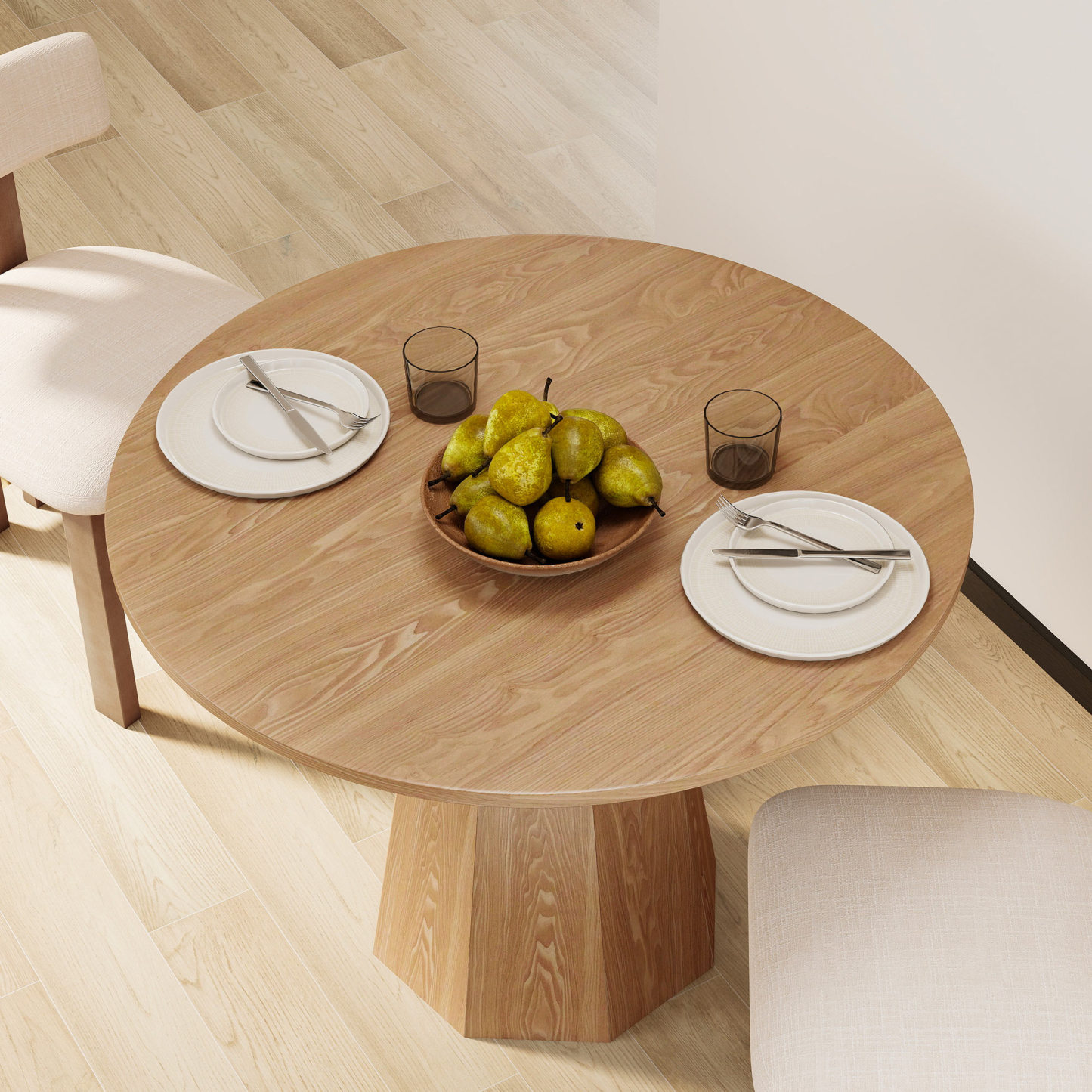 Clark 39" Round Dining Table Set
