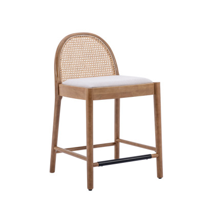 Salem Rattan Bar Stools (Set of 2)