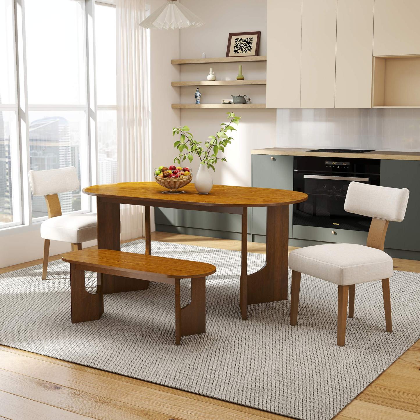 Robert 63'' Dining Table Set 