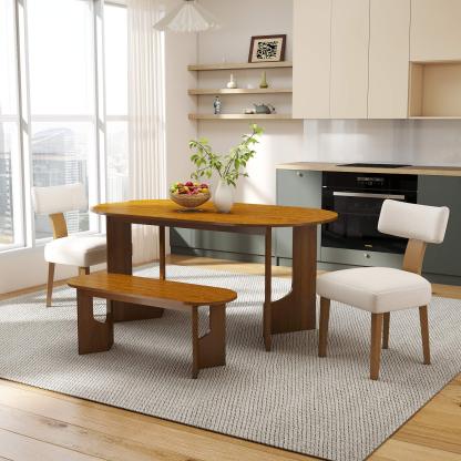 Robert 63'' Dining Table Set 