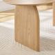 Birch Oval Dining Table Set