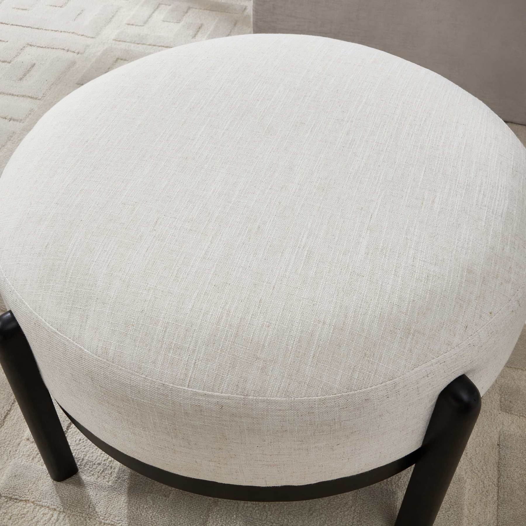 Carter Round Ottoman