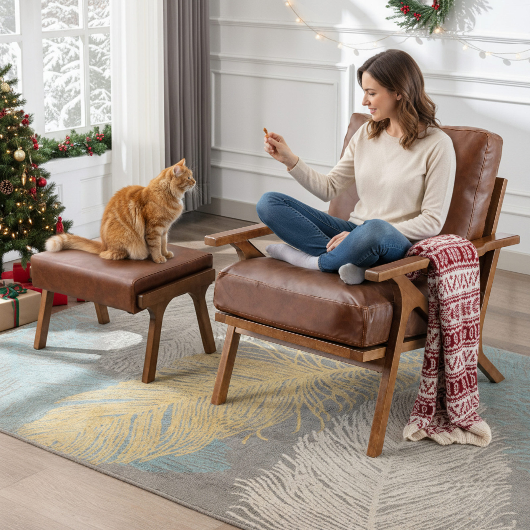 Charles Lounge Armchair