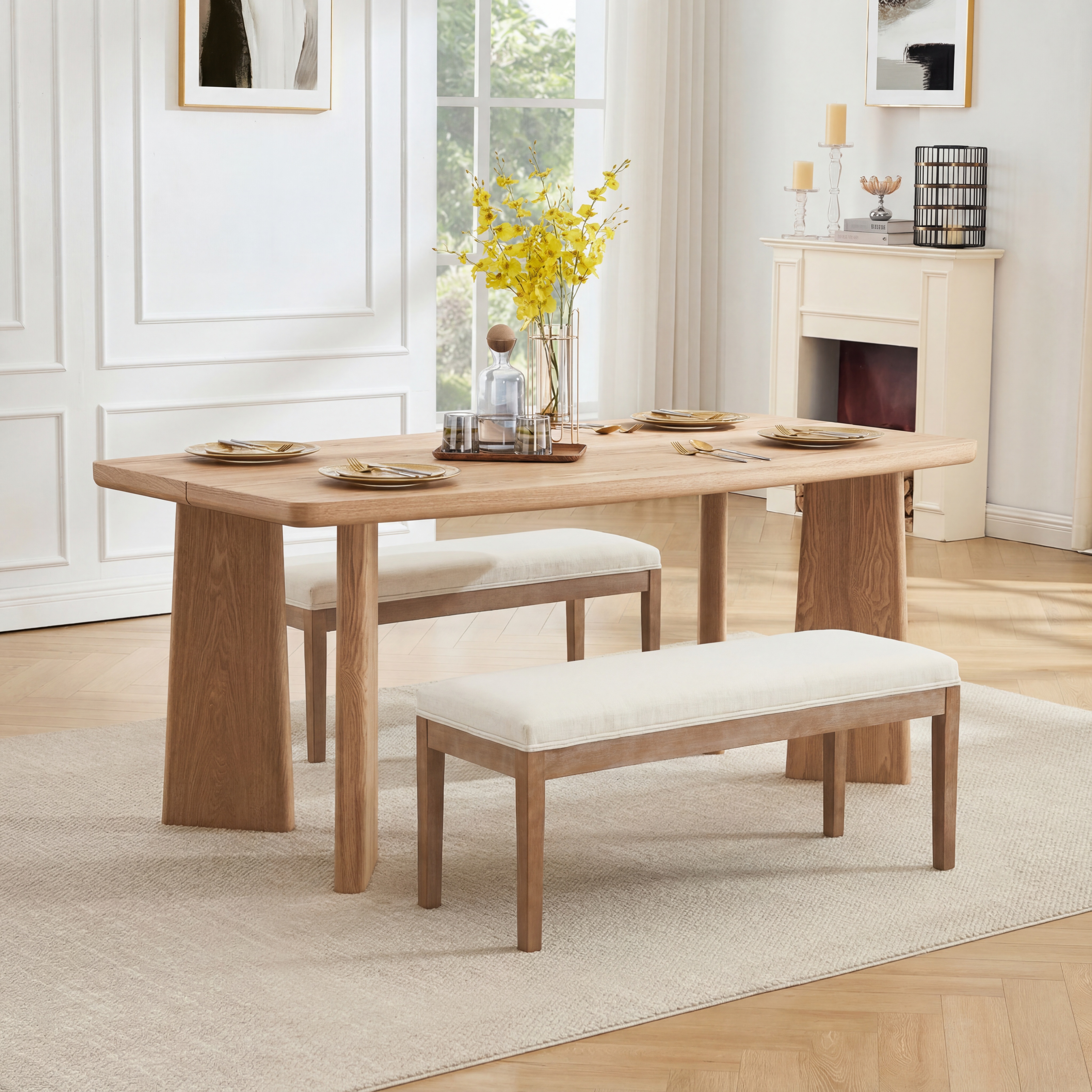 71 '' Rectangle Dining Table Set
