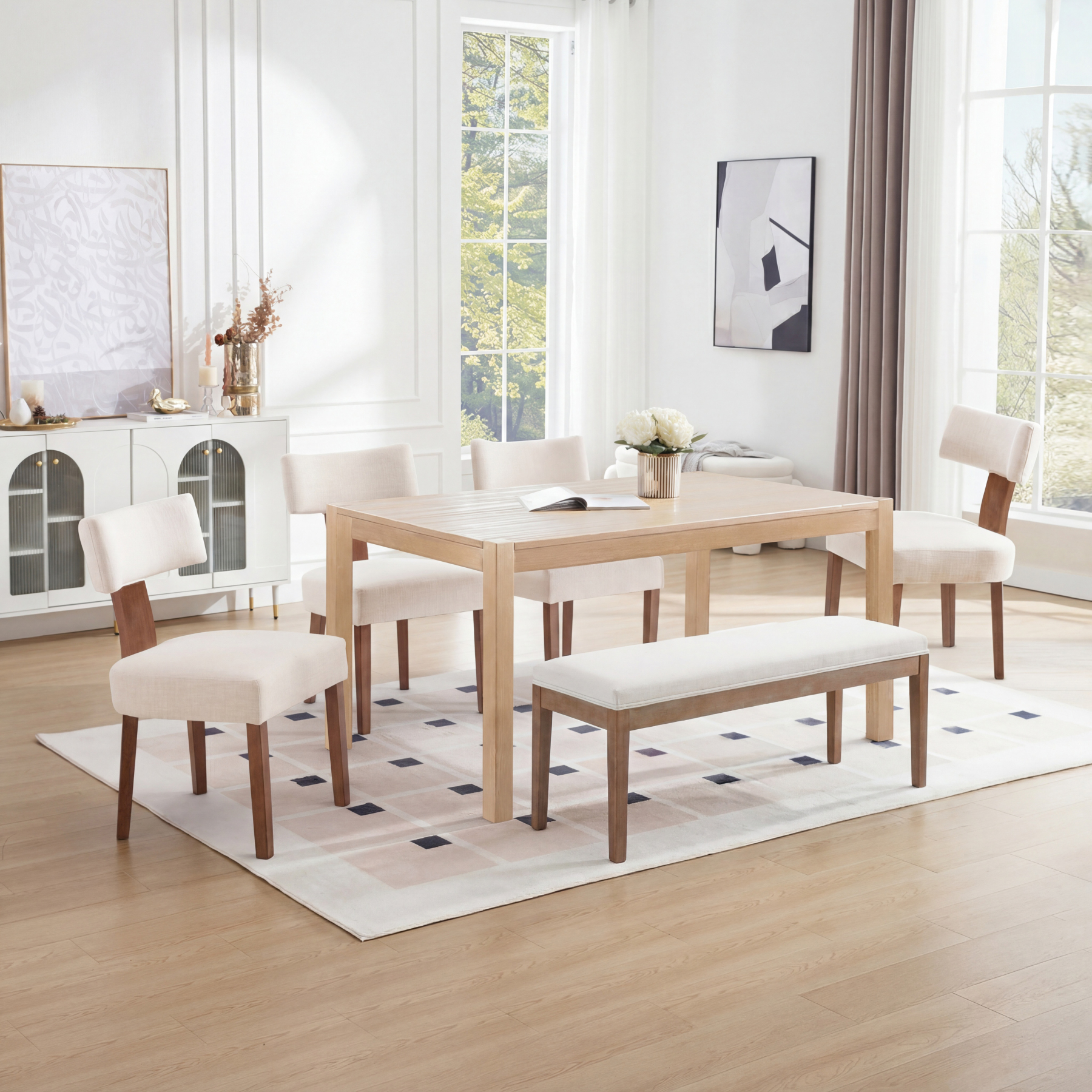 Lane Dining Table Set For 4-6
