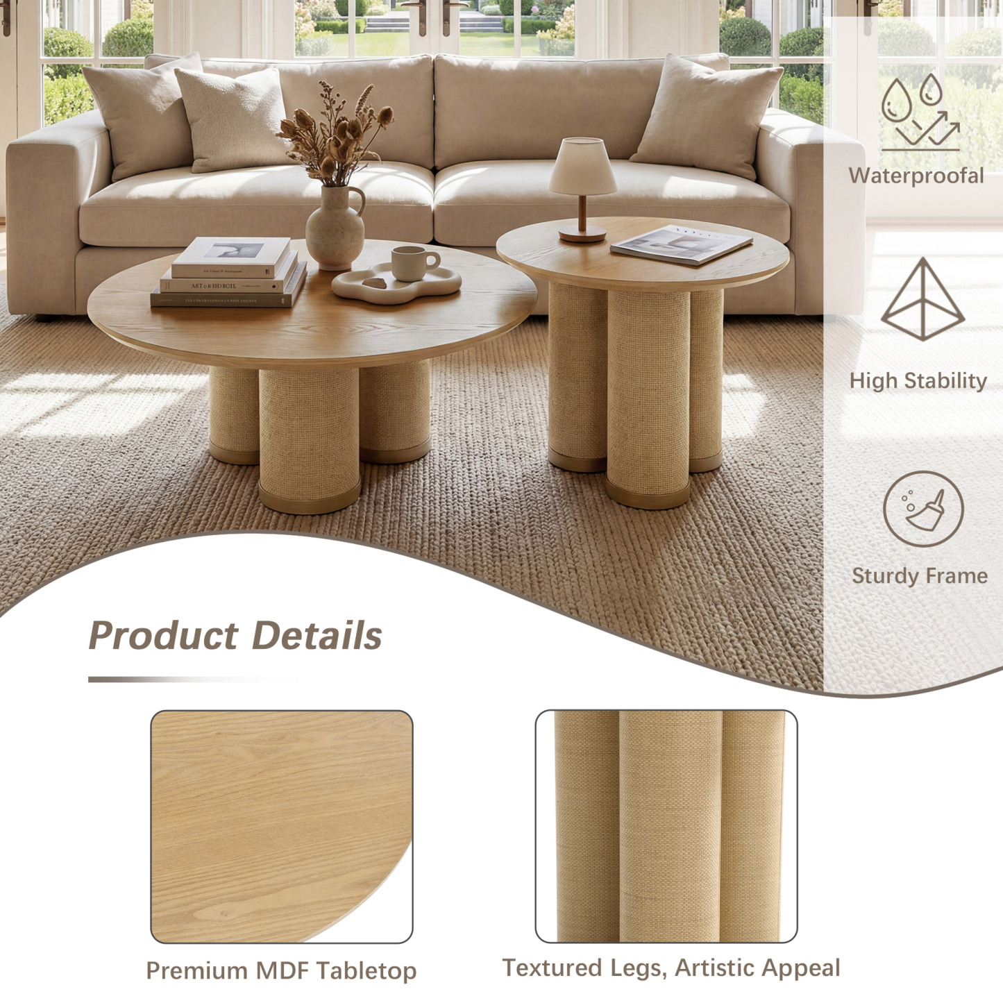 Coffee table set