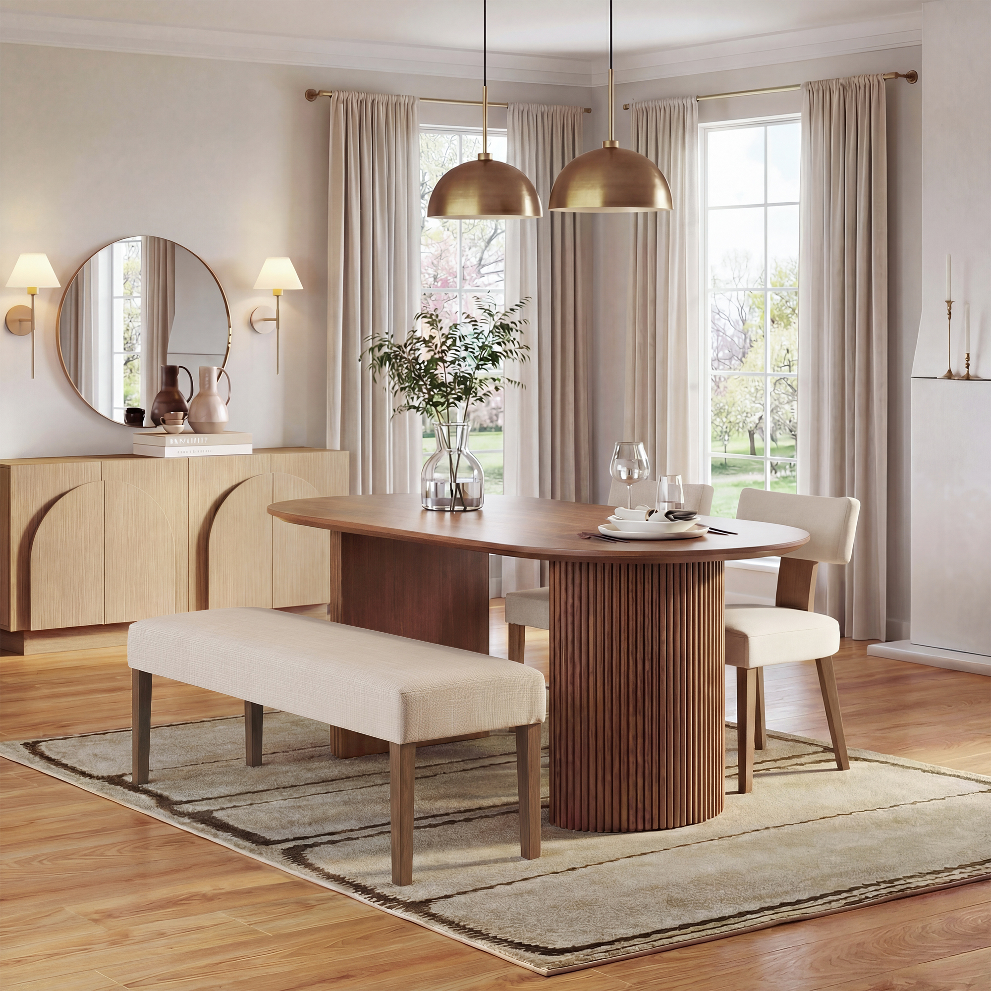 Payson Dining Table With Chairs Set