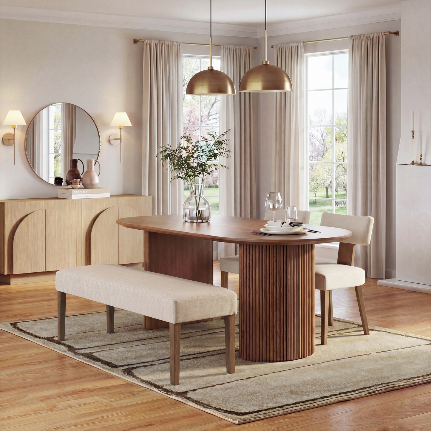 Payson Dining Table With Chairs Set