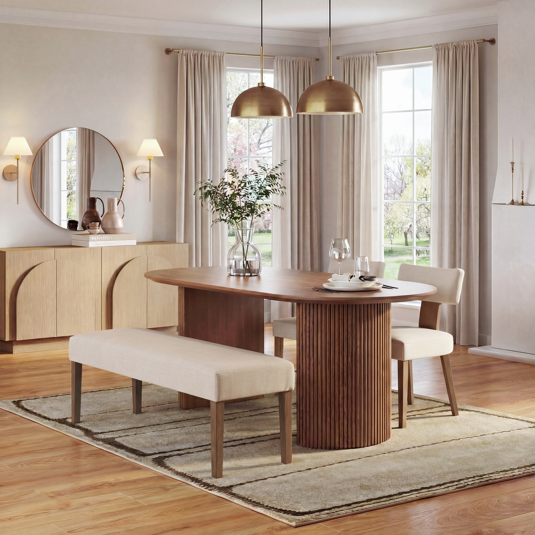 Payson Dining Table With Chairs Set
