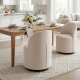 Ryan Modern Upholstered Swivel Dining Chair