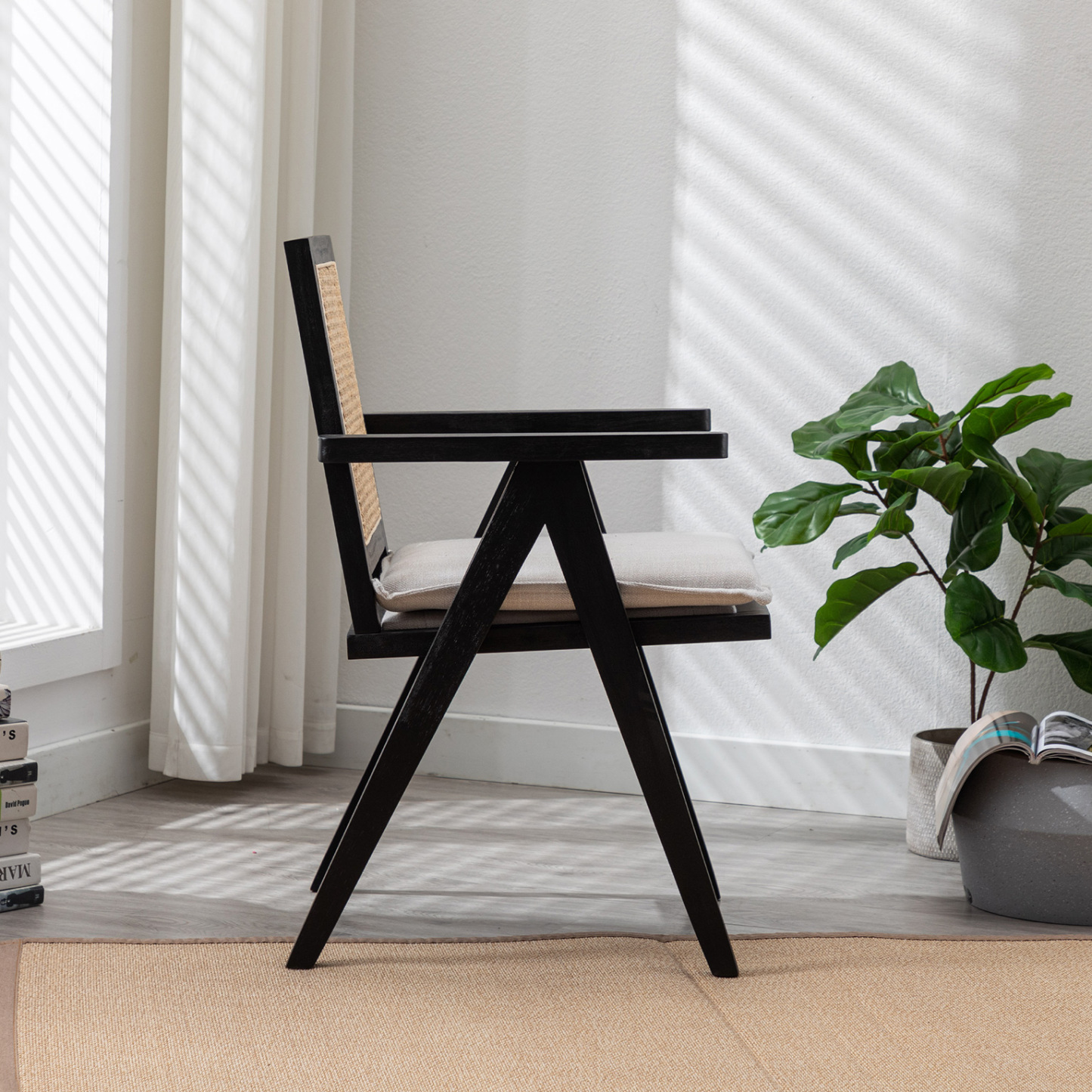 Cross Cane Armchair