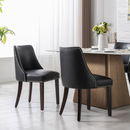 Eloise Linen Dining Chairs (Set of 2)
