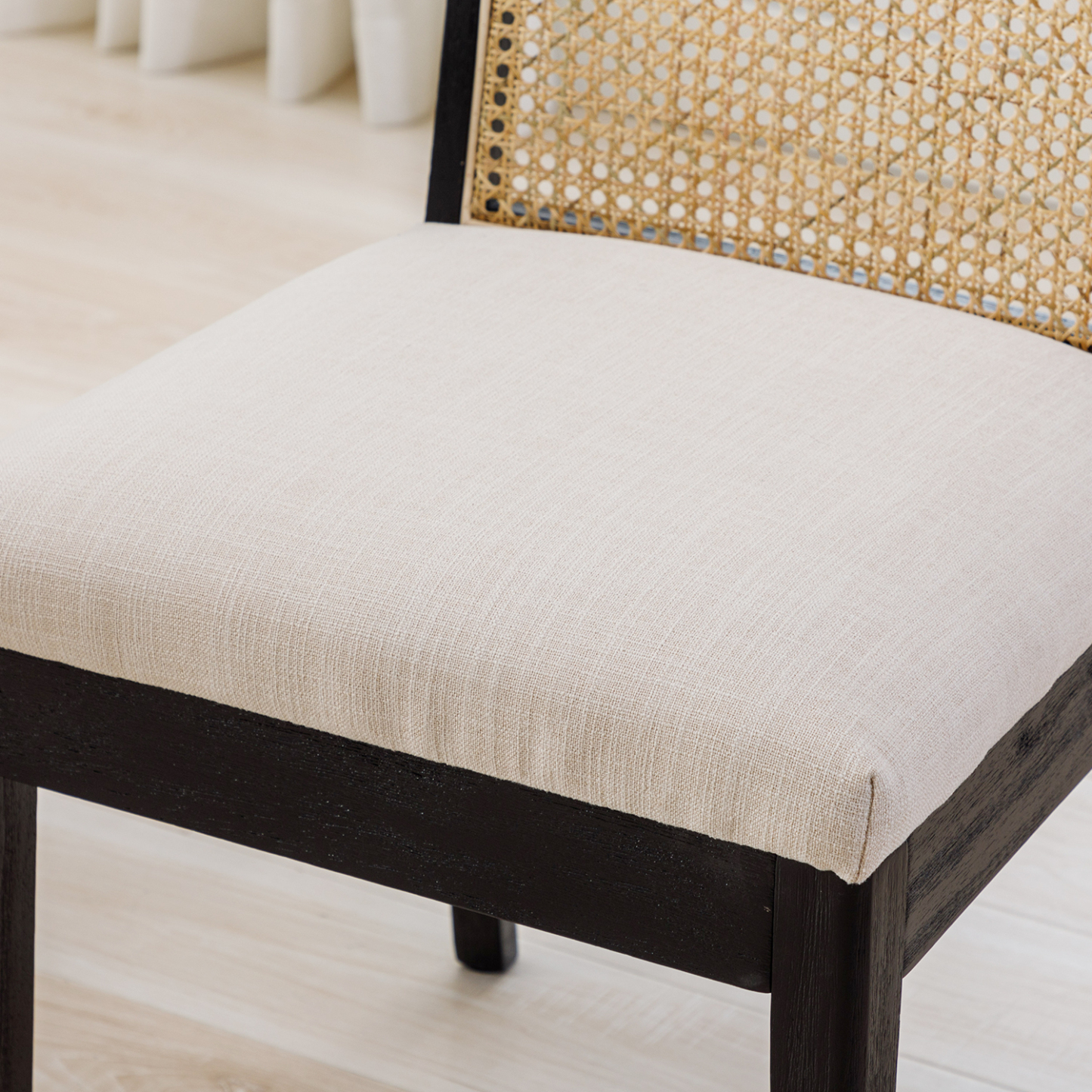 Weston Cross Cane Dining Chairs (Set of 2)