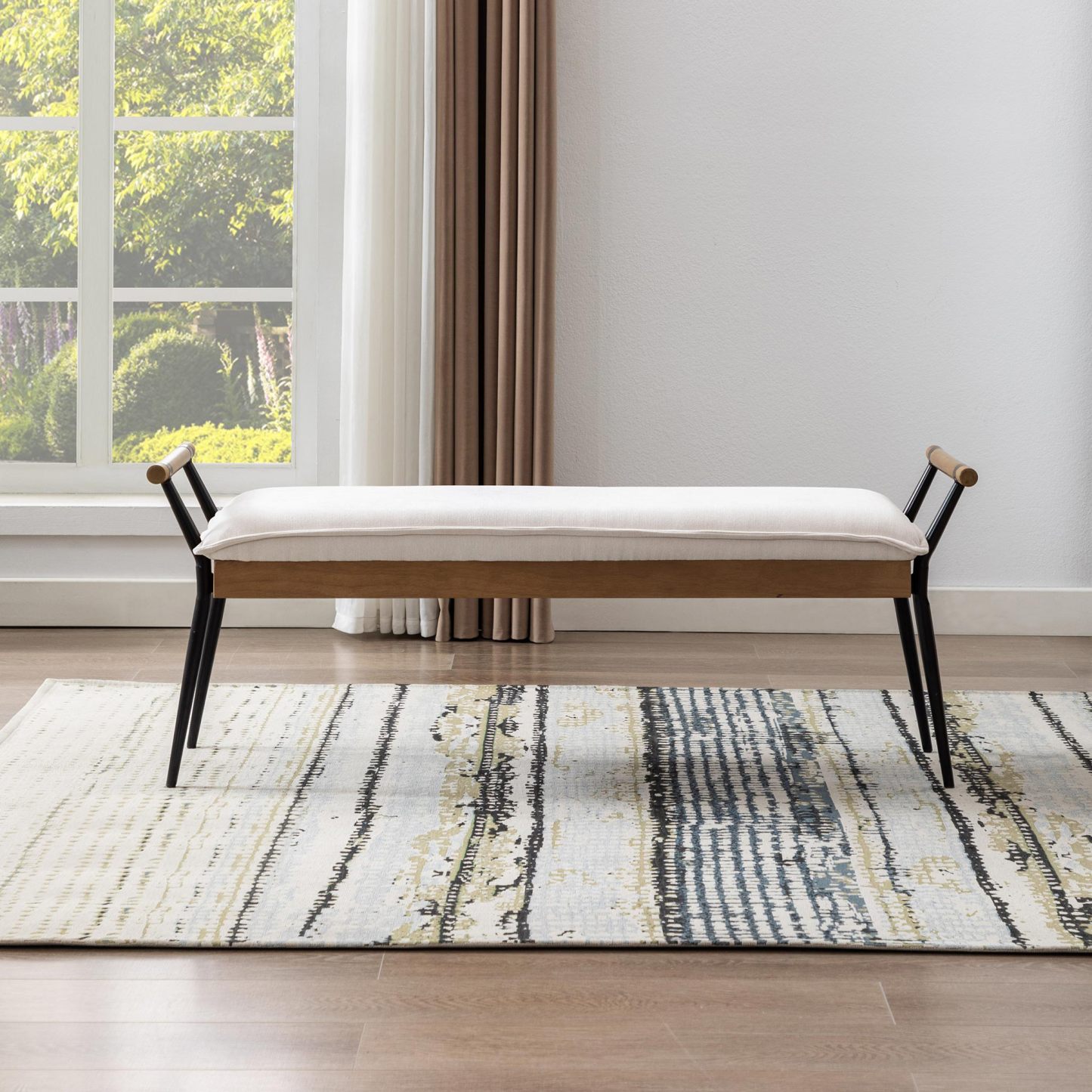 Alvin Upholstered Bench