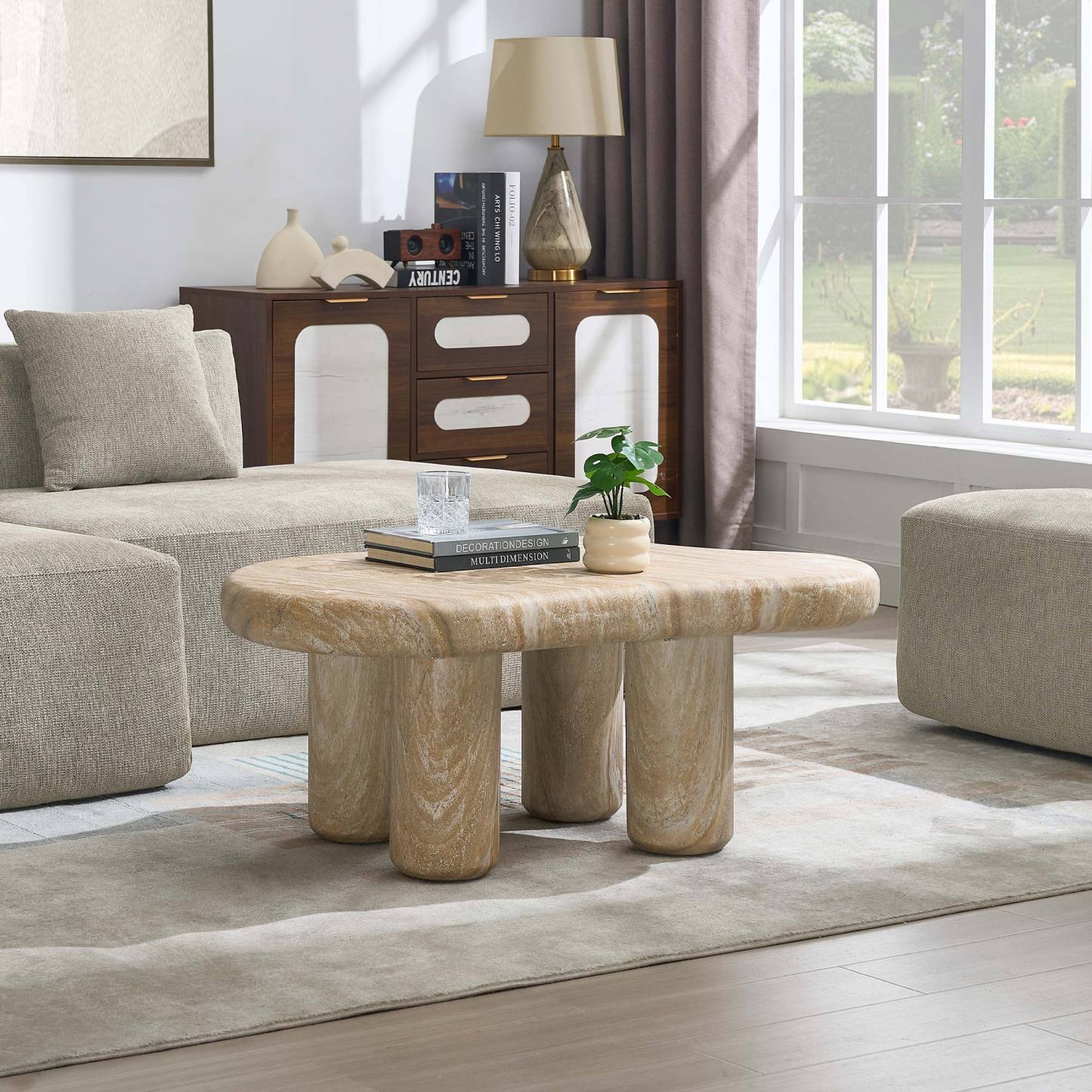 Olivia Stone Coffee Table