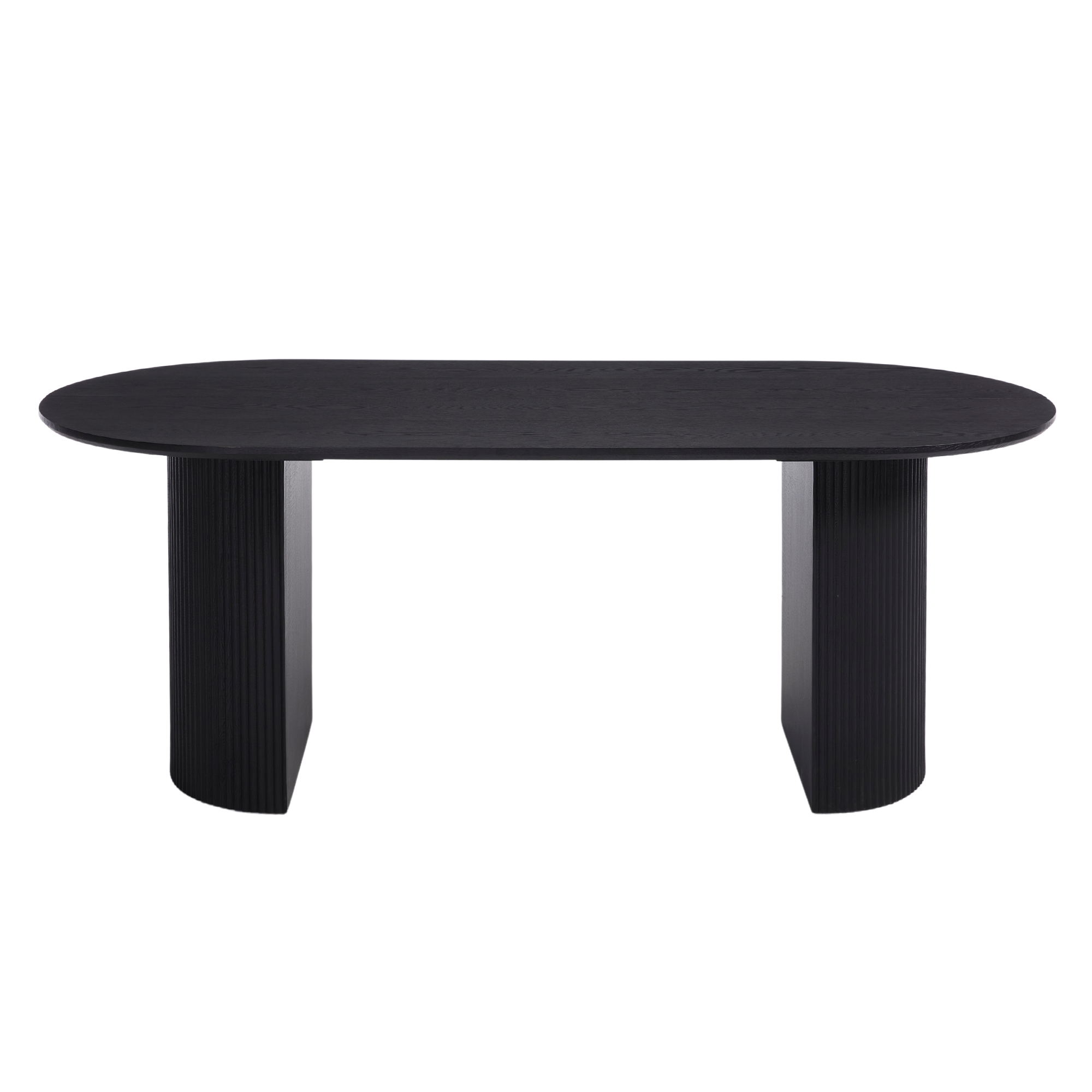 Mateo Oval Dining Table With Dove Chairs Set