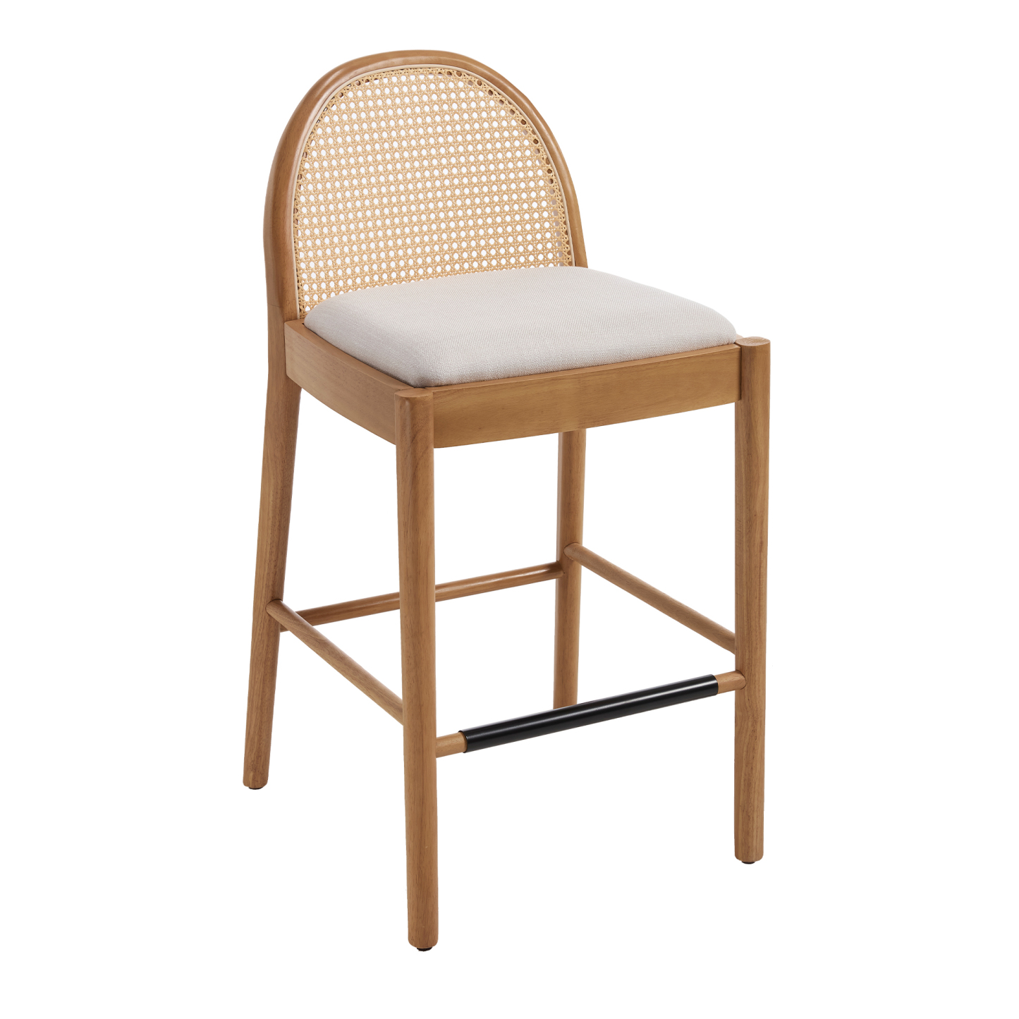 Salem Rattan Bar Stools (Set of 2)