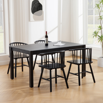 Henry Bow Back Windsor Dining Chair (Set of 2)